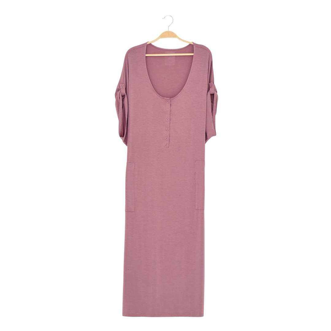 Kyte Baby Lounge Dress - Mulberry