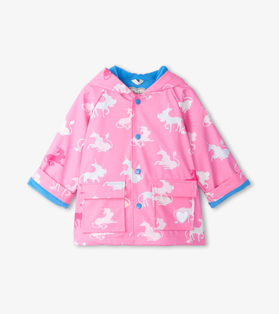 Girls unicorn raincoat hotsell