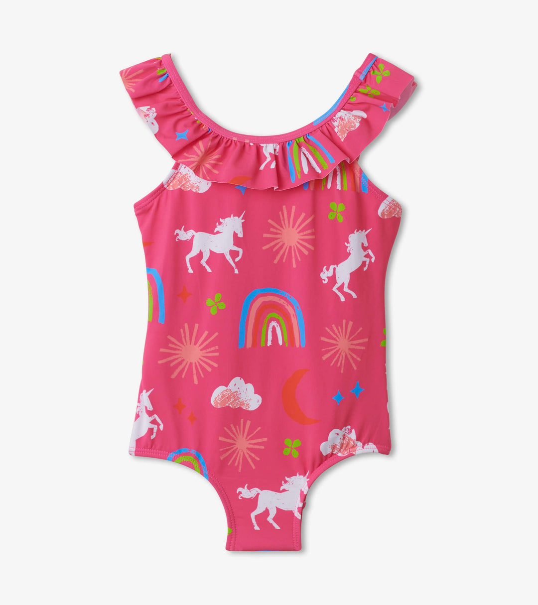 Hatley Swimsuit Unicorns Rainbows