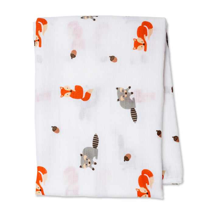 Lulujo Cotton Muslin Swaddle Blanket